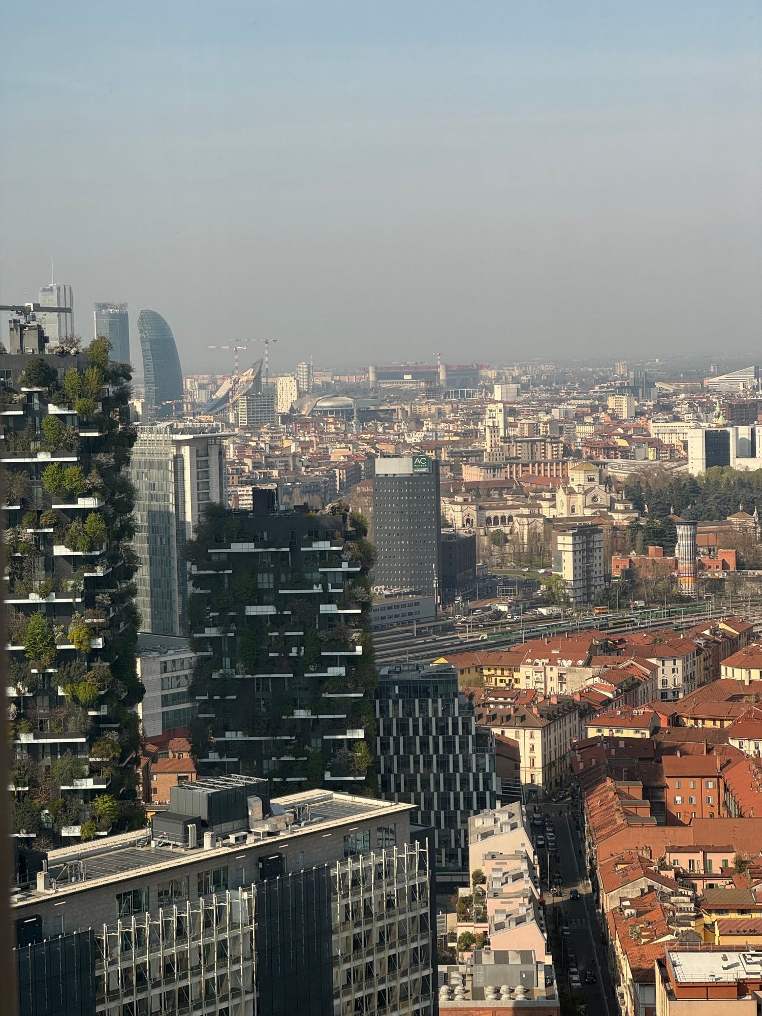 Il panorama di Milano